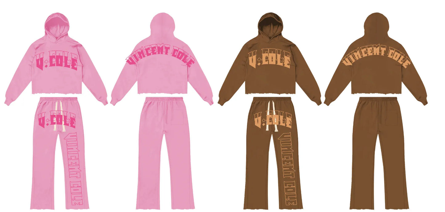 V. Cole “Rock & Roll” Stacked Sweatsuit Set