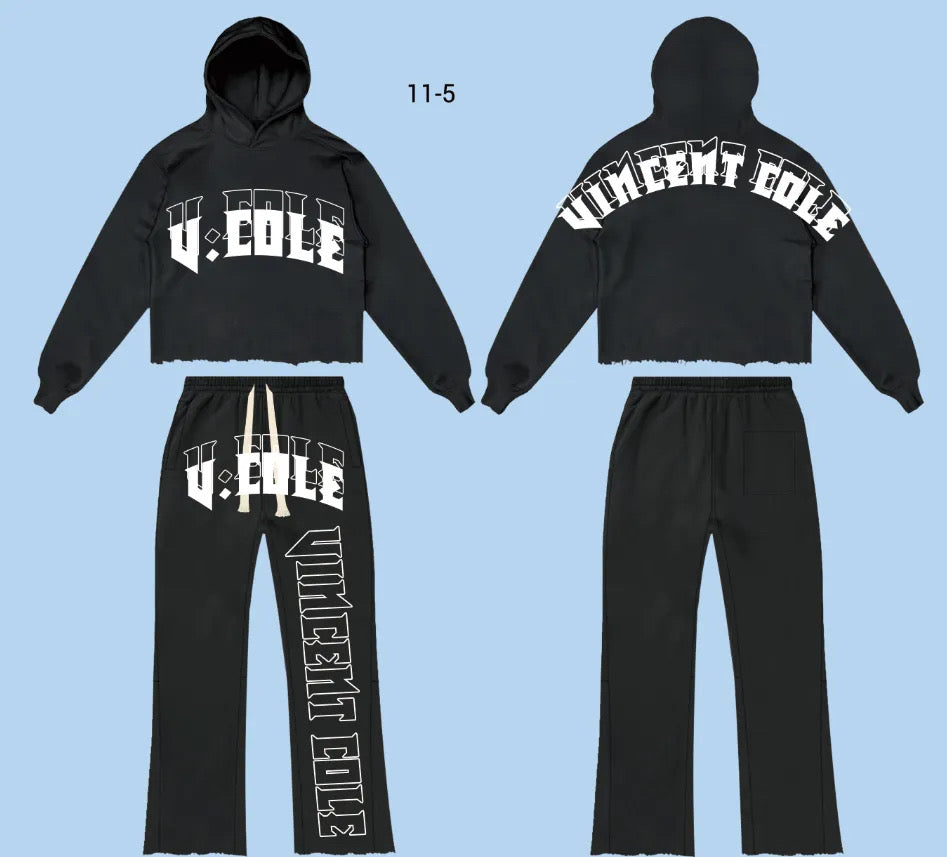 V. Cole “Rock & Roll” Stacked Sweatsuit Set