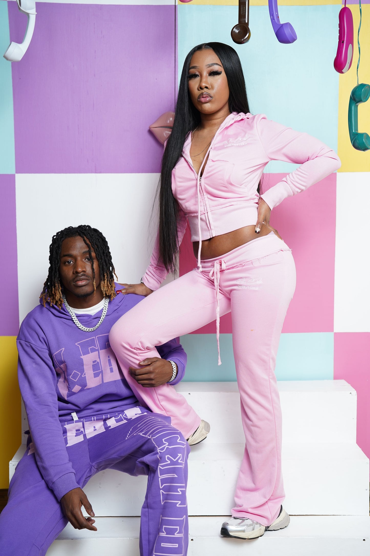 V. Cole “Autographed Flared Jogging Suit”