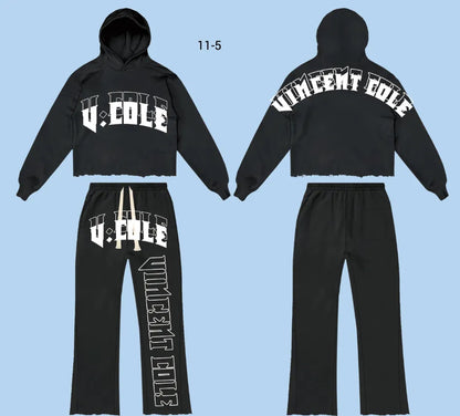 V. Cole “Rock & Roll” Stacked Sweatsuit Set