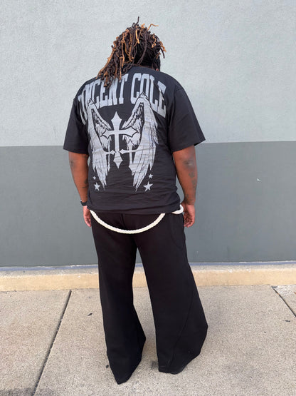 V. Cole “Bell Bottom” Oversized Pants